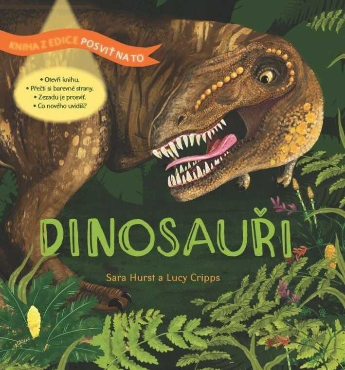 Interaktivní dětská kniha Dinosauři seznamuje děti s fascinujícím světem pravěkých tvorů a podporuje zvídavost i zájem o čtení.