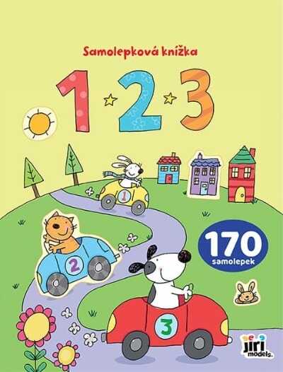 Samolepková knížka s čísly pro děti