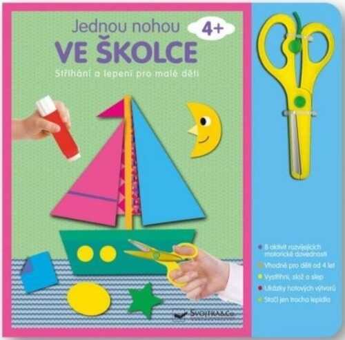 Kreativní sešit se stříháním a lepením pro předškoláky