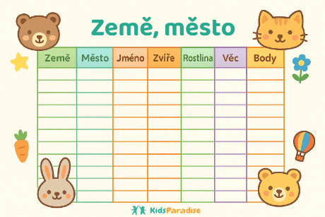 Piškvorky pro děti ke stažení zdarma
