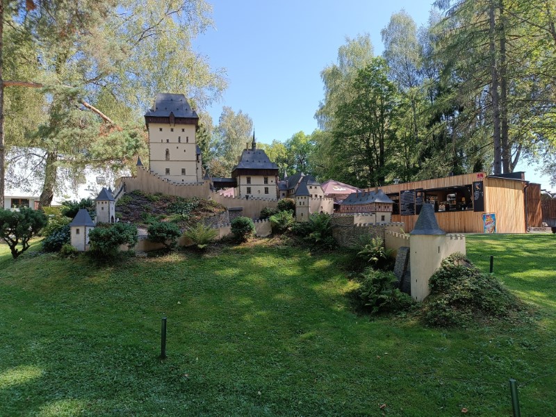 Model Karlštejn