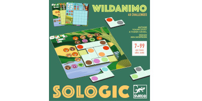 Djeco Logická hra Sologic Wildanimo